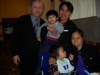 Bob with a family
