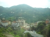 countryside view from train