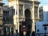 side view of Galleria, Milan