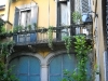 courtyard outside auditorium