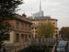 New and Old on Streets of Milan